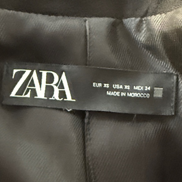 Zara Black Double-Breasted Women's Blazer - Picture 9 of 13